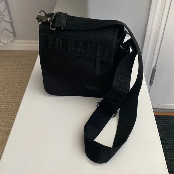 Ted Bsker Black Crossbody Bag - Picture 1 of 9